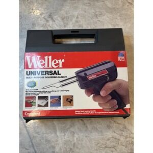 Weller 8200 Soldering Gun With Case & Accessories Iron 100 140 Watts Made In USA